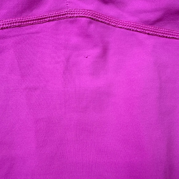Lululemon Women's Aria Tank II Paris Perfection Hot Pink Sz 6 Luxtreme Yoga - Picture 5 of 13
